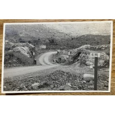 USHUAIA TIERRA DEL FUEGO ANTIGUA FOTO TIPO TARJETA POSTAL CIRCA 1965 CRUCE DEL RIO PIPO